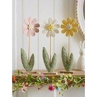 Heaven Sends Felt Flowers Set Of 3