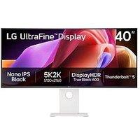 Lg 40In Ips 5K2K Curved Monitor With Thunderbolt (96W Pd) Speakers & Height Adjustable Stand