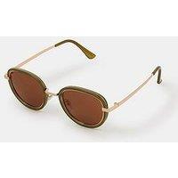 Accessorize Preppy Metal Sunglasses