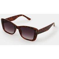 Accessorize Tort Cat Eye Sunglasses