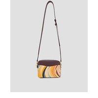 Ps Paul Smith Square Zip Top Swirl Cross Body - Multi