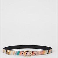 Ps Paul Smith Swirl Reversible Belt - Multi