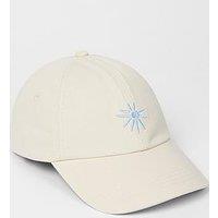Ps Paul Smith Washed Cotton Logo Baseball Cap - White