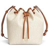 Tommy Hilfiger Th Monoplay Bucket Bag Le - Beige