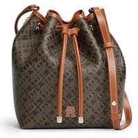 Tommy Hilfiger Monoplay Bucket Bag - Black Mix