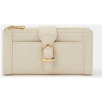 Accessorize Faux Leather Buckle Purse