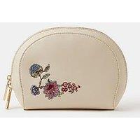 Accessorize Floral Embroidered Make Up Bag