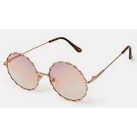 Accessorize Round Flower Sunglasses