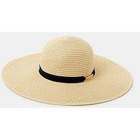 Accessorize Floppy Hat - Cream