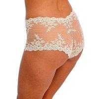 Wacoal Embrace Lace Boy Short - Naturally Nude / Ivory