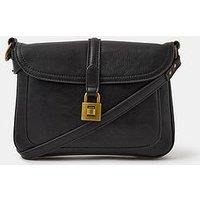 Accessorize Padlock Satchel Crossbody Bag