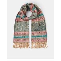 Accessorize Meeka Paisley Blanket Scarf