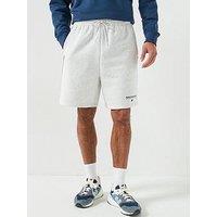 New Balance Mens Linear Graphic Short - Grey
