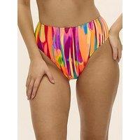 Freya San Antonio High Waist Bikini Brief - Multi