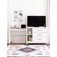 Cosmoliving By Cosmopolitan Westerleigh 3 In 1 Dresser / Desk