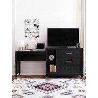 Cosmoliving By Cosmopolitan Westerleigh 3 In 1 Dresser / Desk
