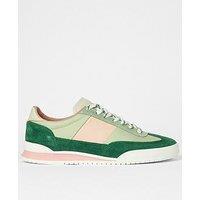 Ps Paul Smith Womens Shoe Dover Nylon Trainers - Green