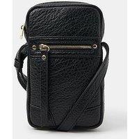 Accessorize Faux Leather Crossbody Phone Bag