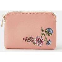 Accessorize Floral Embroidered Coin Purse