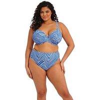 Elomi Fiji Falls Underwire Plunge Bikini Top - Ocean