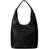 Calvin Klein Slouchy Pebble Medium Bag - Black