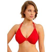 Freya Nomad Nights Underwire Halter Bikini Top - Lava