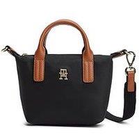 Tommy Hilfiger Popette Micro Tote Bag - Black