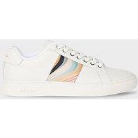 Ps Paul Smith Womens Shoe Lapin Swirl Side Panel Trainers - White