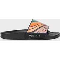 Ps Paul Smith Womens Shoe Nyro Swirl Print - Black