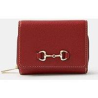 Accessorize Horsebit Tri-Fold Purse