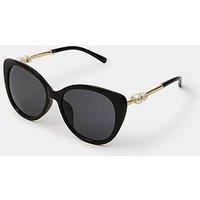Accessorize Pearl Cat Eye Sunglasses