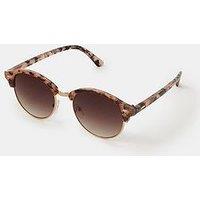Accessorize Tort Browline Sunglasses