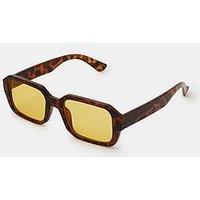 Accessorize Retro Tort Square Sunglasses