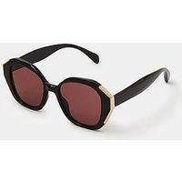 Accessorize Oversized Geometric Sunglasses