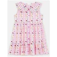 Accessorize Girls Prairie Floral Dress - Multi