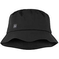 Buff Rain Bucket Hat Solid-Black