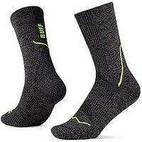 Buff Coolnet Crew Sock-Black