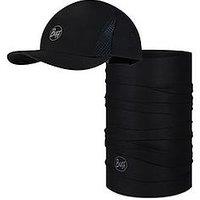 Buff 5 Panel Go Cap Solid-Black