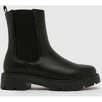 Schuh Wide Fit Abbie Chelsea Boot - Black