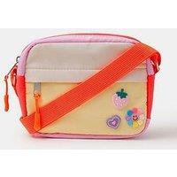 Accessorize Girls Colour Block Camera Bag - Multi