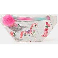 Accessorize Girls Prairie Belt Bag - Silver