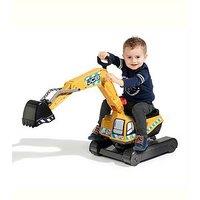 Falk Jcb Digger Fully Articulated With Opening Seat And Included Helmet