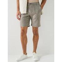 Selected Selected Brody Slim Fit Linen Shorts