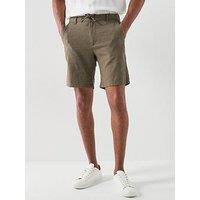Selected Brody Slim Fit Linen Shorts