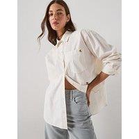 Calvin Klein Jeans Yarndye Cotton Poplin Relaxed Shirt - Calico