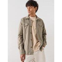 Selected Oliver Overshirt - Vetiver
