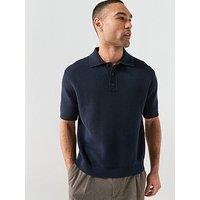Selected Selected Dane Short Sleeve Relaxed Fit Polo Shirt