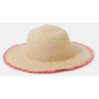 Accessorize Girls Speckled Floppy Hat - Multi