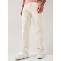 Selected Ben Straight Fit 611 Jeans - Cream