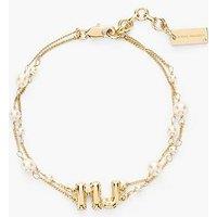 Marc Jacobs The Pearl Mj Balloon Bracelet - Gold